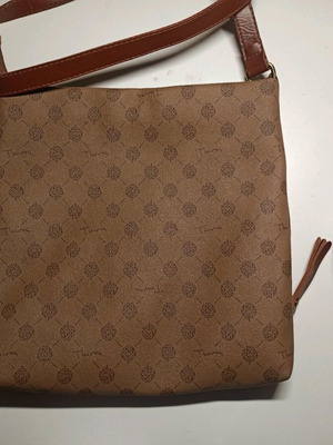 Thiros leather shoulder bag used, brown