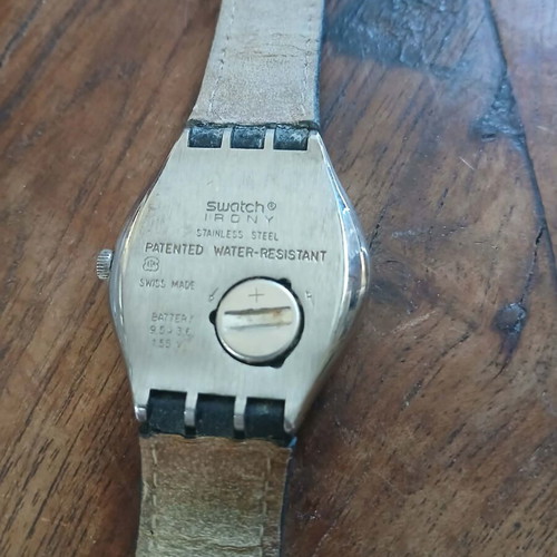 Swatch Irony Twirl used quartz watch with stainless steel case