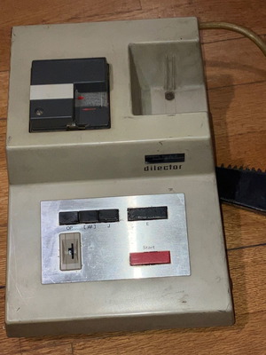 Diehl dilector used punched tape reader unit for vintage calculators