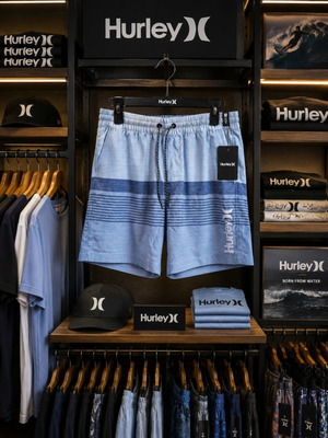 Hurley Authentic ανδρικό μαγιό medium καινούργιο, πολύχρωμο σχέδιο