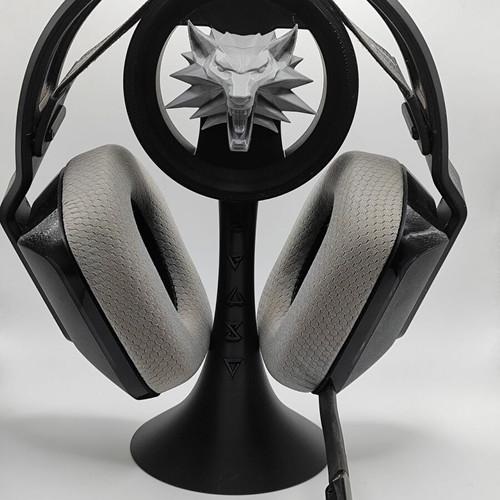 Witcher headset stand new, 3D printed design