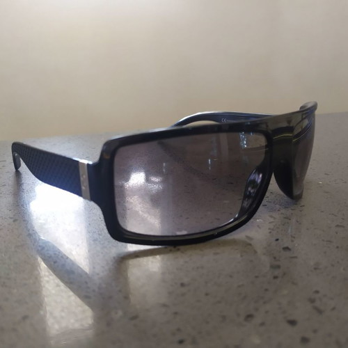 Christian Dior sunglasses used, black, minimal wear