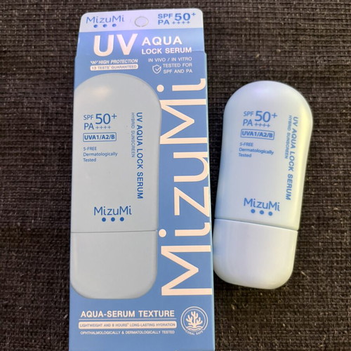 MizuMi UV Aqua Lock Serum new lightweight sunscreen