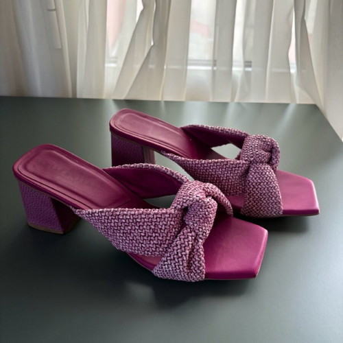 Hispanitas mules size 38 new, pink and purple