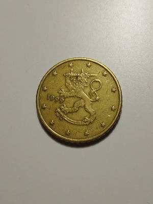50 Cent Coin 1999 Finland like new