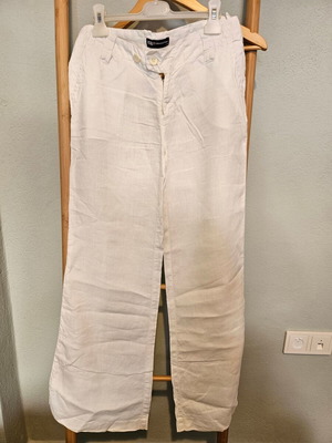 BSB white linen pants used