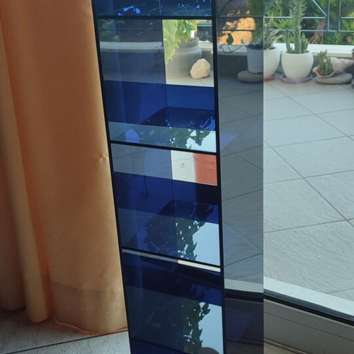 Habitat Allegro CD storage tower, vintage plexiglass