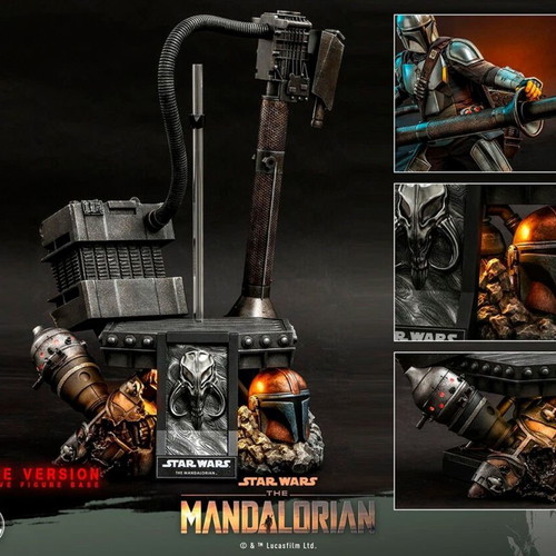 Hot Toys QS017 Mandalorian and the Child 1/4 Scale Deluxe Version