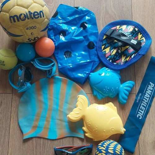 Sports equipment set used