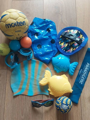 Sports equipment set used