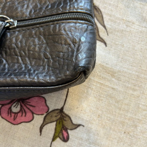 Rosetti shoulder bag used, dark brown eco leather