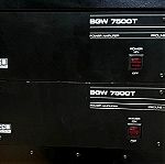  BGW 7500T X 2 - (2 STEREO AMPS - 750W per Channel each) - ΠΤΩΣΗ ΤΙΜΗΣ !