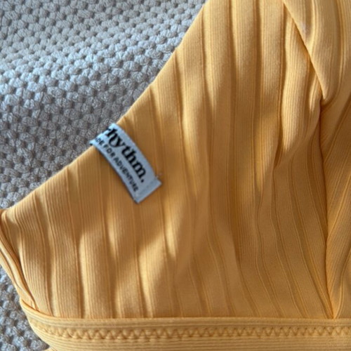 Rhythm swimsuit used, size S, yellow and orange