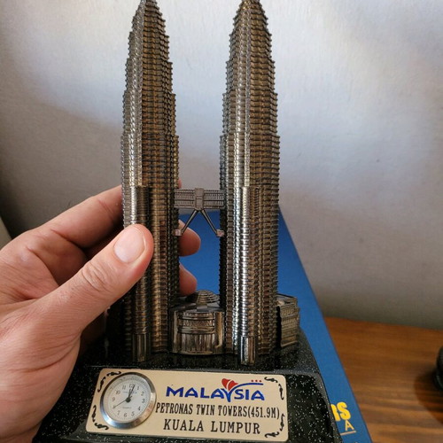 Twin Towers Malaysia decorative item new 24 cm