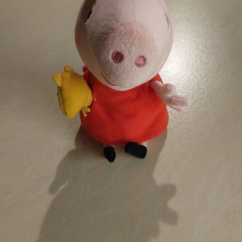 Peppa Pig Ty plush bear 20cm like new