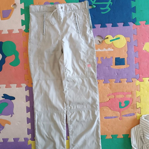 Americanino no 10 girls' pants beige like new, size 140 cm