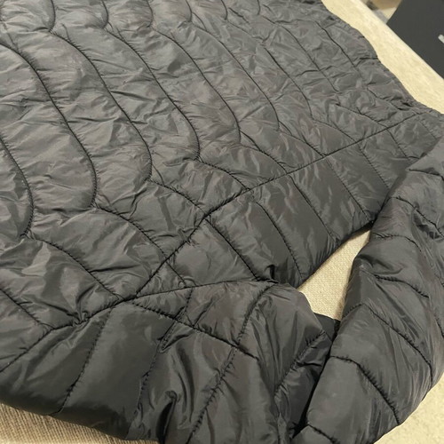 Black lightweight puffer jacket Jump&Fish size L like new