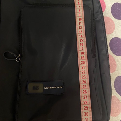 Unisex crossbody bag new, blue, with inner and outer pockets