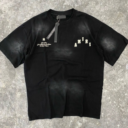Amiri T-shirt new, vintage style, size S, black