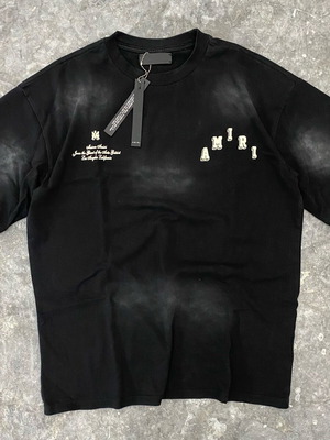 Amiri T-shirt new, vintage style, size S, black