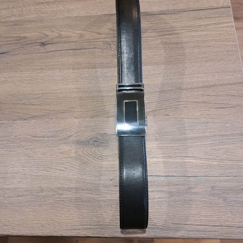 PHILIPSONS men's leather belt with automatic buckle like new, black