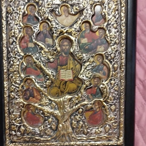 Vine Icon used from goldsmith, 23x18 cm