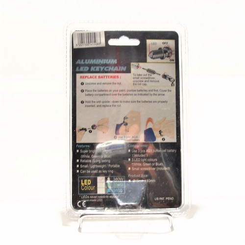NEDA Aluminium LED Keychain