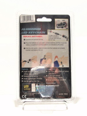 NEDA Aluminium LED Keychain