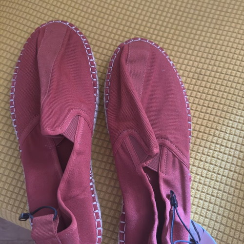 Zara men's espadrilles, red, size 43