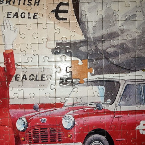 Corner Piece All Aboard 1000-piece jigsaw puzzle