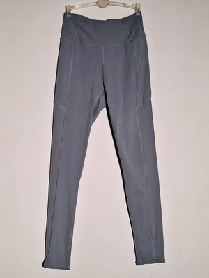 Blue leggings like new, thin, size S / 36 / 8