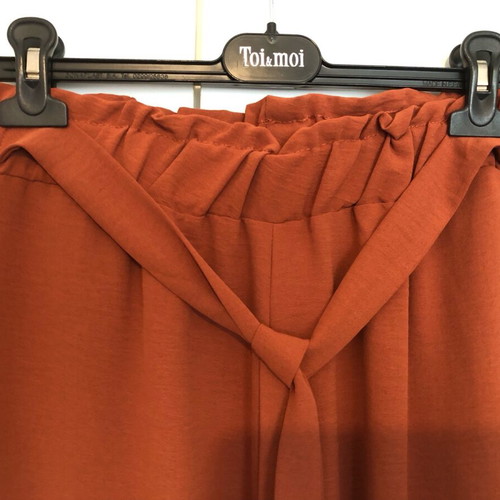 Celestino airy terracotta pants size XL like new