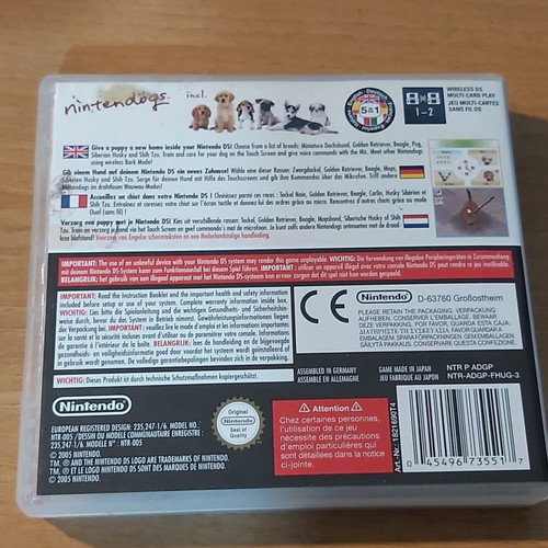 Nintendo DS Nintendogs Dalmatian and Friends used