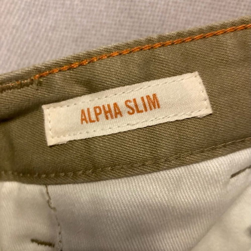 Dockers Alpha Slim chinos khaki like new W36 L34