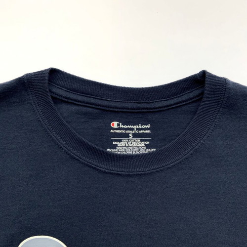 Champion men's Georgetown Hoyas Basketball T-Shirt blue like new, size S