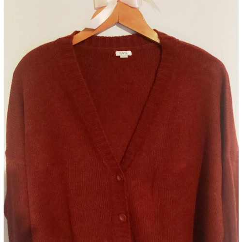 Ovs cardigan like new, burgundy knitwear, size M