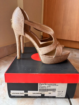 Exe sandals like new, beige, size 39