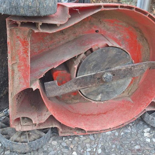 Electric lawn mower Dolmar EM 3913 used, good condition
