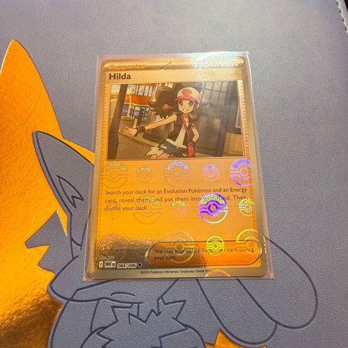 hilda card pokemon Card Sleeves Hilda - Pokémon Card Game | Authentic Japanese Pokémon TCG  Sleeves main image 1