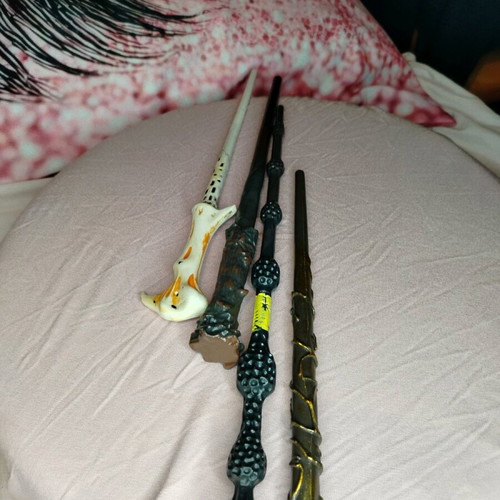 Harry Potter magic wands new, collectible from the film series