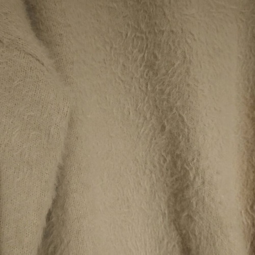 Stradivarius fuzzy sweater like new, beige, size S