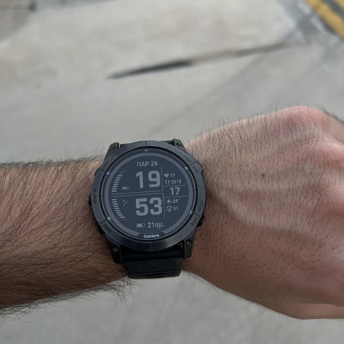 Garmin Fenix 7X Pro Solar Sapphire watch like new