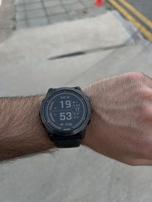 Garmin Fenix 7X Pro Solar Sapphire watch like new
