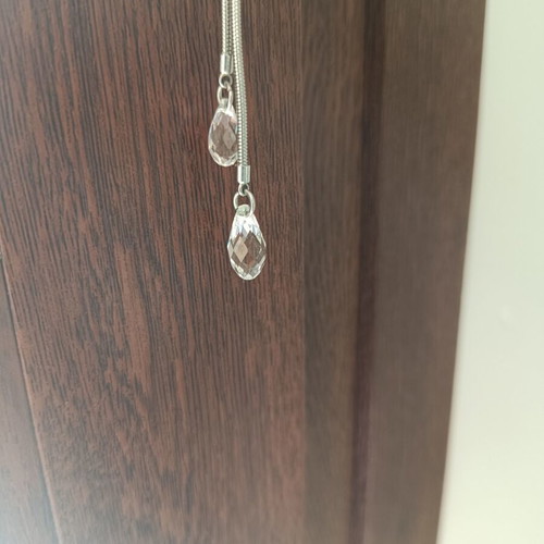 Swarovski necklace with crystal pendants