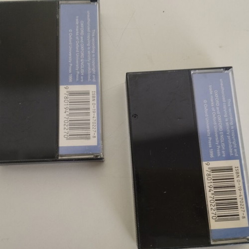 New Headway English Course cassette tapes like new, set of 4