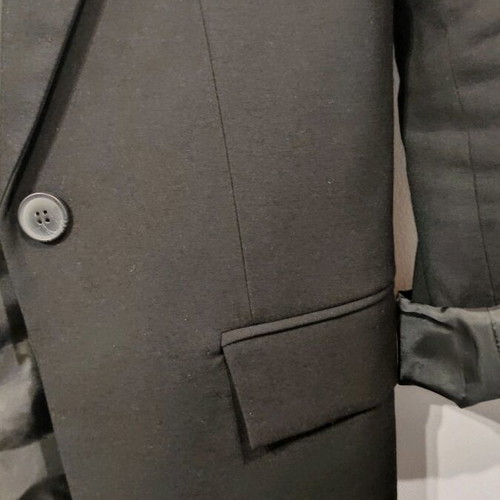 Black Jacket size 34 like new, slim fit