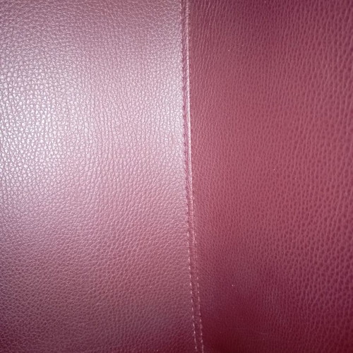 Cube Armchairs Set like new, burgundy leatherette, 2 pcs
