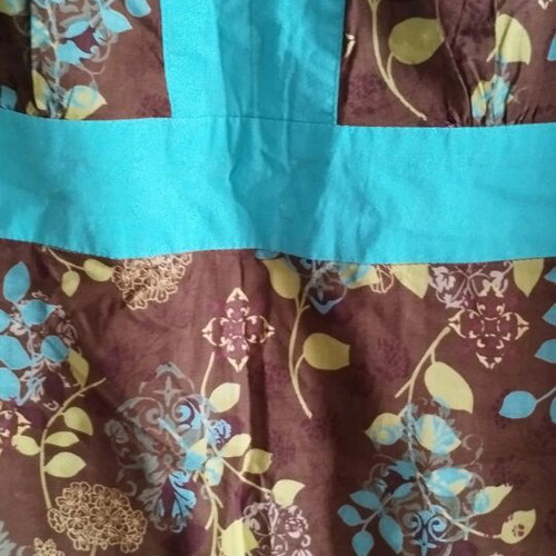 Roberta midi dress kimono style like new, multicolored