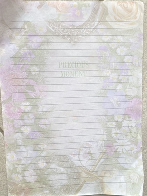 Correspondence set 6 sheets like new