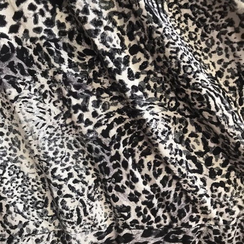 Hype Women's Mini Dress Animal Print Like New With Satin Belt